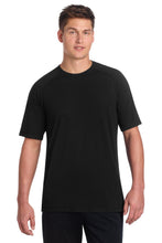 Sport-Tek ?? PosiCharge ?? Tri-Blend Wicking Raglan Tee. ST400