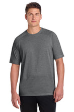 Sport-Tek ?? PosiCharge ?? Tri-Blend Wicking Raglan Tee. ST400