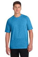 Sport-Tek ?? PosiCharge ?? Tri-Blend Wicking Raglan Tee. ST400