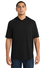 Sport-Tek ?? PosiCharge ?? Tri-Blend Wicking Short Sleeve Hoodie. ST404