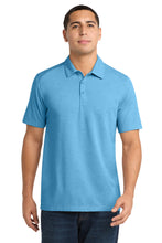 Sport-Tek ?? PosiCharge ?? Tri-Blend Wicking Polo. ST405