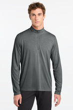 Sport-Tek ?? PosiCharge ?? Tri-Blend Wicking 1/4-Zip Pullover. ST407