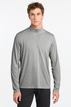 Sport-Tek ?? PosiCharge ?? Tri-Blend Wicking 1/4-Zip Pullover. ST407