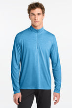 Sport-Tek ?? PosiCharge ?? Tri-Blend Wicking 1/4-Zip Pullover. ST407