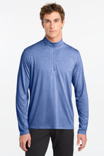 Sport-Tek ?? PosiCharge ?? Tri-Blend Wicking 1/4-Zip Pullover. ST407