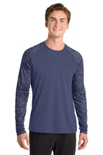 Sport-Tek ?? Long Sleeve Digi Camo Tee. ST460LS