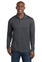 Sport-Tek ?? PosiCharge ?? RacerMesh ?? Long Sleeve Polo. ST640LS