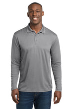 Sport-Tek ?? PosiCharge ?? RacerMesh ?? Long Sleeve Polo. ST640LS
