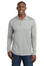 Sport-Tek ?? PosiCharge ?? RacerMesh ?? Long Sleeve Polo. ST640LS