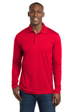 Sport-Tek ?? PosiCharge ?? RacerMesh ?? Long Sleeve Polo. ST640LS