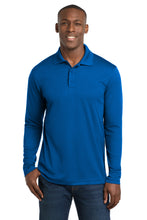 Sport-Tek ?? PosiCharge ?? RacerMesh ?? Long Sleeve Polo. ST640LS