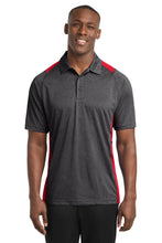 Sport-TekÂ® Heather Colorblock Contenderâ„¢ Polo. ST665