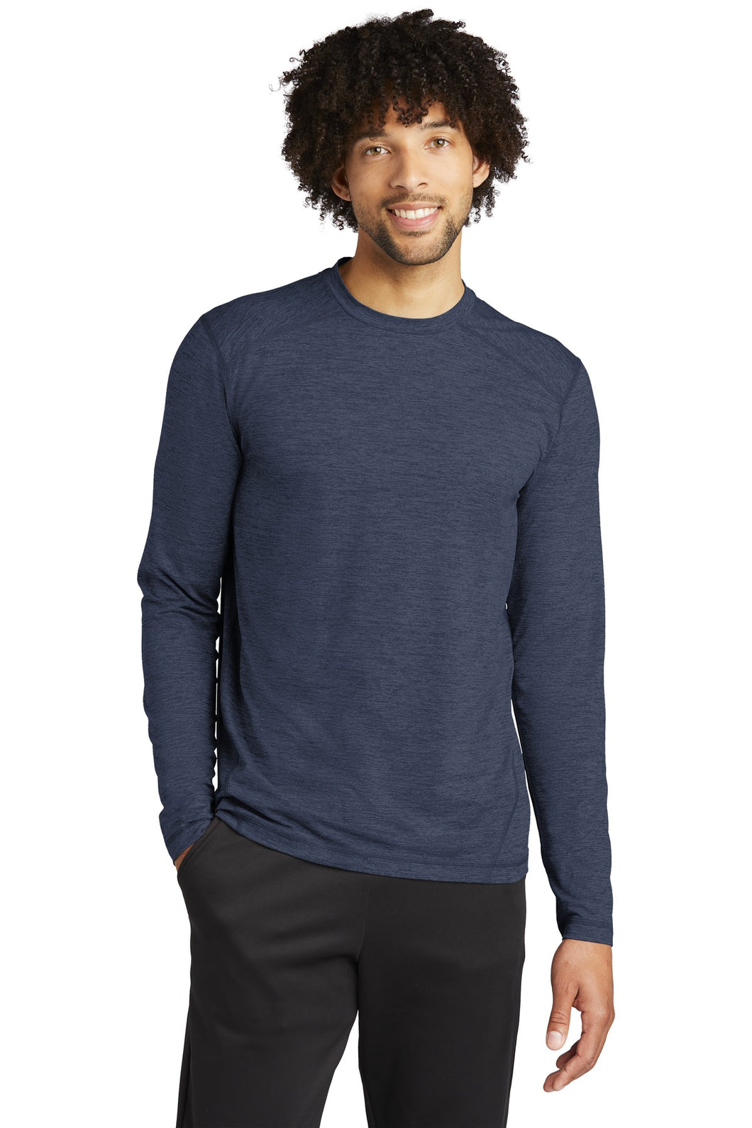 Sport-Tek ? Exchange 1.5 Long Sleeve Crew. ST710