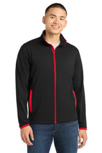 Sport-Tek?? Sport-Wick?? Stretch Contrast Full-Zip Jacket.  ST853