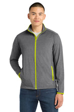 Sport-Tek?? Sport-Wick?? Stretch Contrast Full-Zip Jacket.  ST853