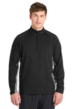 Sport-Tek?? Sport-Wick?? Stretch Contrast 1/4-Zip Pullover. ST854