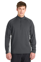Sport-Tek?? Sport-Wick?? Stretch Contrast 1/4-Zip Pullover. ST854