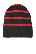 Sport-Tek? Striped Beanie with Solid Band. STC31