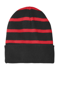 Sport-Tek? Striped Beanie with Solid Band. STC31