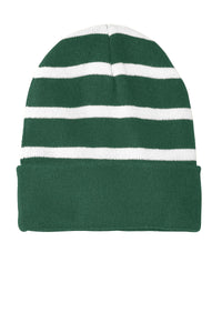Sport-Tek? Striped Beanie with Solid Band. STC31