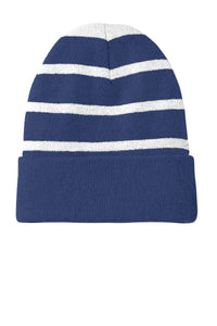 Sport-Tek? Striped Beanie with Solid Band. STC31