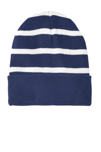 Sport-Tek? Striped Beanie with Solid Band. STC31
