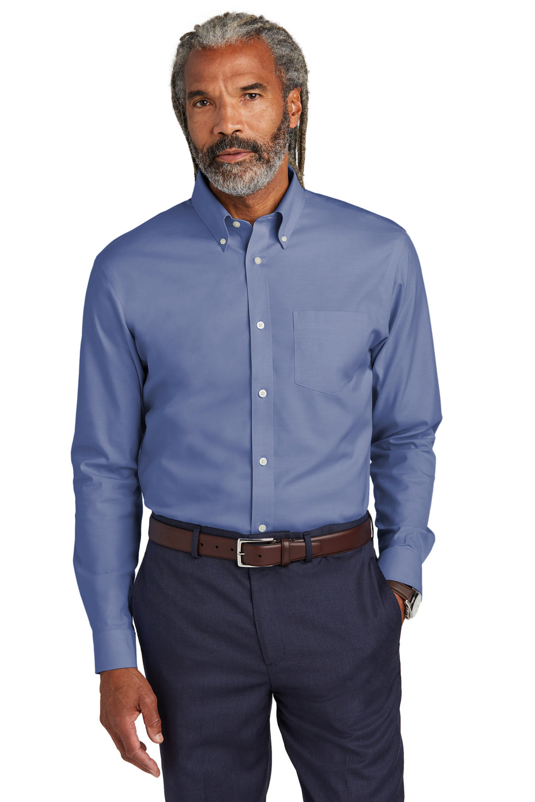 Brooks Brothers® Tall Wrinkle-Free Stretch Pinpoint Shirt TBB18000