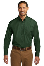 Port Authority?? Long Sleeve Carefree Poplin Shirt. W100