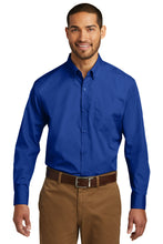 Port Authority?? Long Sleeve Carefree Poplin Shirt. W100