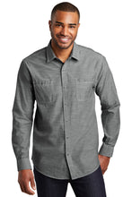 Port Authority?? Slub Chambray Shirt. W380