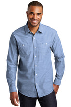 Port Authority?? Slub Chambray Shirt. W380