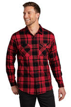 Port Authority?? Plaid Flannel Shirt. W668