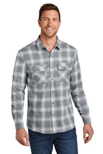 Port Authority?? Plaid Flannel Shirt. W668