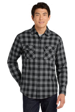 Port Authority?? Plaid Flannel Shirt. W668