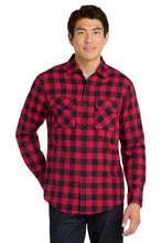 Port Authority?? Plaid Flannel Shirt. W668