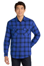 Port Authority?? Plaid Flannel Shirt. W668