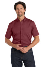 Port Authority?? Short Sleeve SuperPro Reactƒ?› Twill Shirt. W809