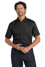 Port Authority?? Short Sleeve SuperPro Reactƒ?› Twill Shirt. W809