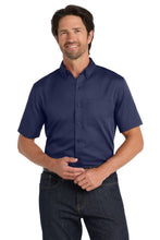 Port Authority?? Short Sleeve SuperPro Reactƒ?› Twill Shirt. W809