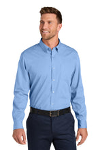 Port Authority?? Long Sleeve Nailhead Easy Care Shirt W816