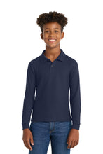 Port Authority?? Youth Long Sleeve Silk Touchƒ?› Polo.  Y500LS