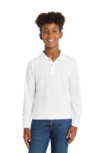 Port Authority?? Youth Long Sleeve Silk Touchƒ?› Polo.  Y500LS