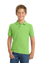 Port Authority?? Youth Silk Touchƒ?› Polo.  Y500