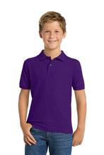 Port Authority?? Youth Silk Touchƒ?› Polo.  Y500