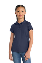 Port Authority?? Girls Silk Touchƒ?› Peter Pan Collar Polo. YG503