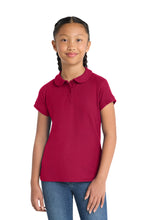 Port Authority?? Girls Silk Touchƒ?› Peter Pan Collar Polo. YG503