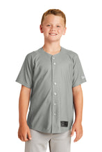 New Era ?? Youth Diamond Era Full-Button Jersey. YNEA220