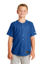 New Era ?? Youth Diamond Era Full-Button Jersey. YNEA220