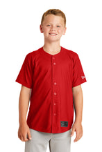 New Era ?? Youth Diamond Era Full-Button Jersey. YNEA220