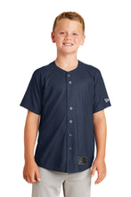 New Era ?? Youth Diamond Era Full-Button Jersey. YNEA220